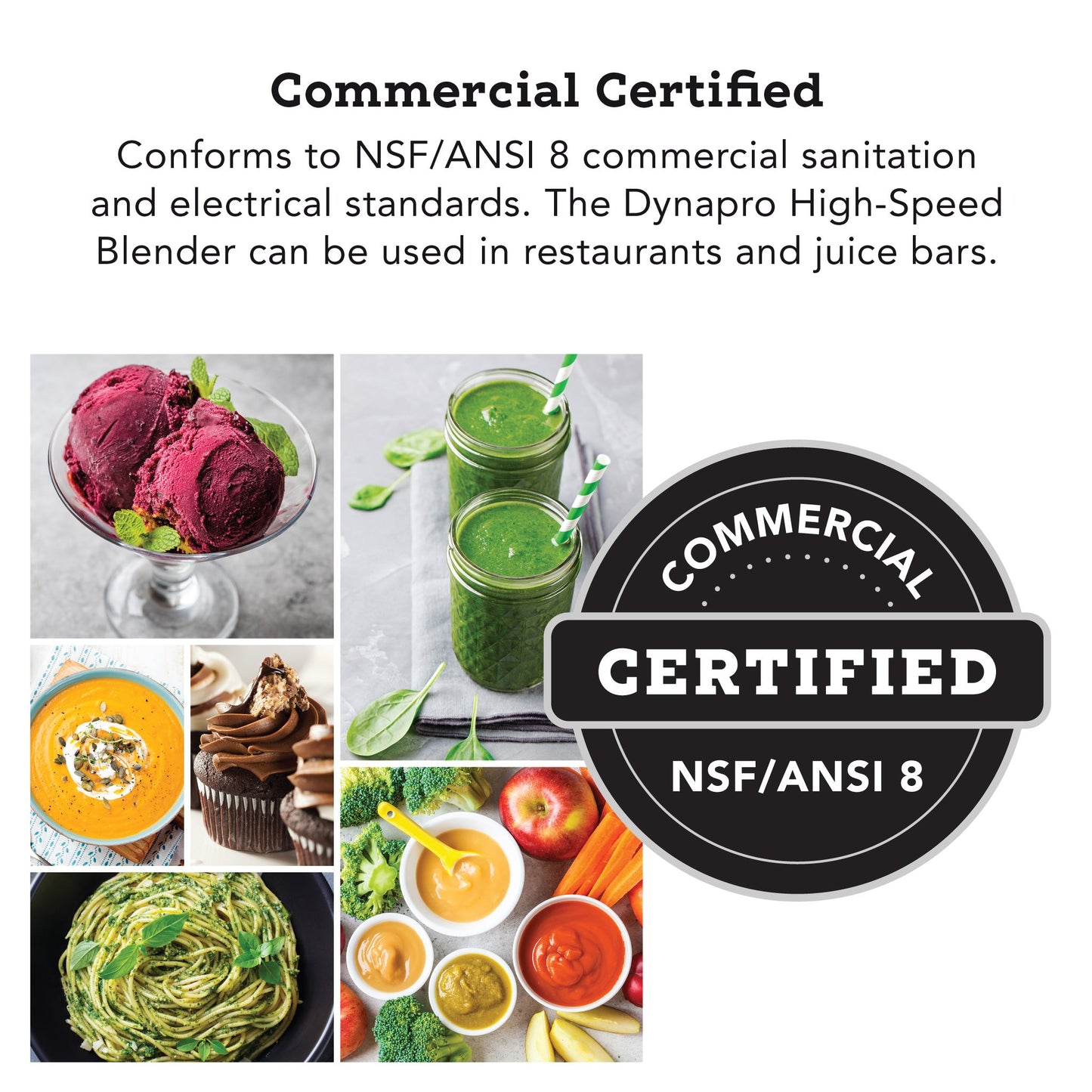Dynapro® Commercial High-Speed Vacuum Blender by Tribest