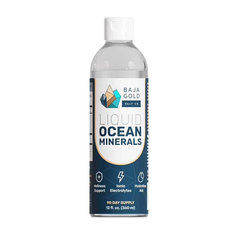 Baja Gold Liquid Ocean Minerals by Baja Gold Salt Co.