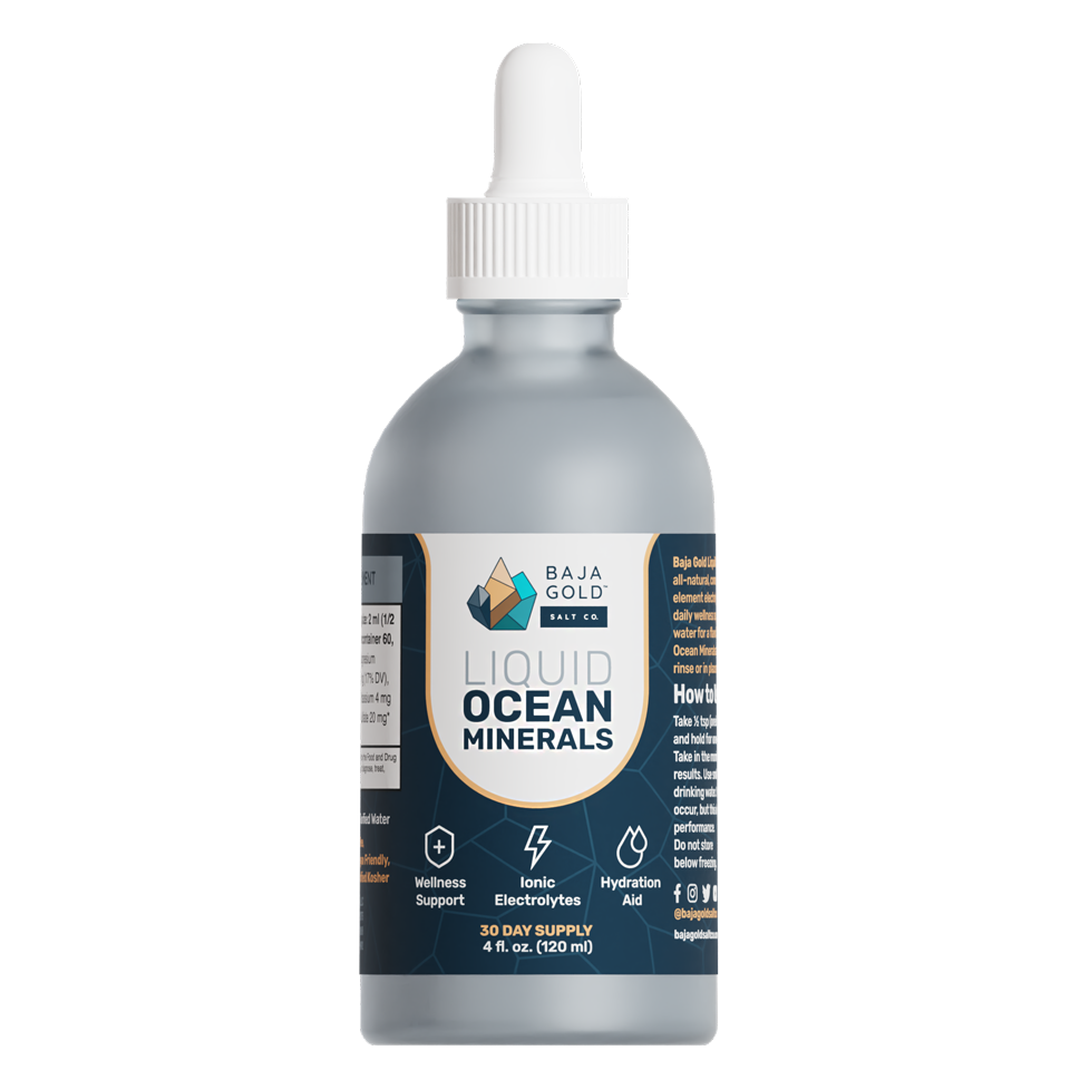 Baja Gold Liquid Ocean Minerals by Baja Gold Salt Co.
