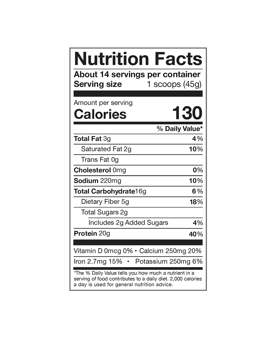 NØRSE CØDE Chocolate Plant Protein Powder: Power Through Your Day, Naturally. by NØRSE CØDE