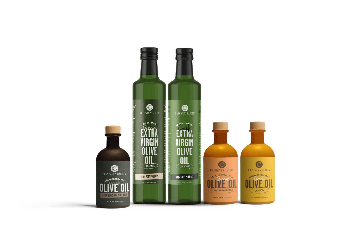 Lemon Infused High Polyphenol Olive Oil by Dr. Cowan's Garden