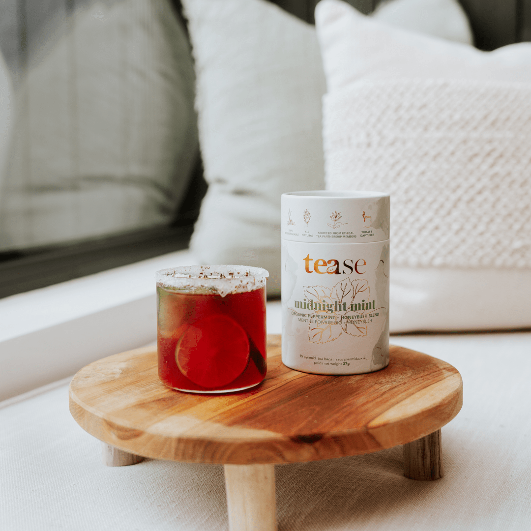 Tease Tea tube-refill > wellness > biodegradable > tea > mint tea > digestion tea > relaxing tea Midnight Mint Midnight Mint Tea | Digestion Support - Tease Wellness Blends