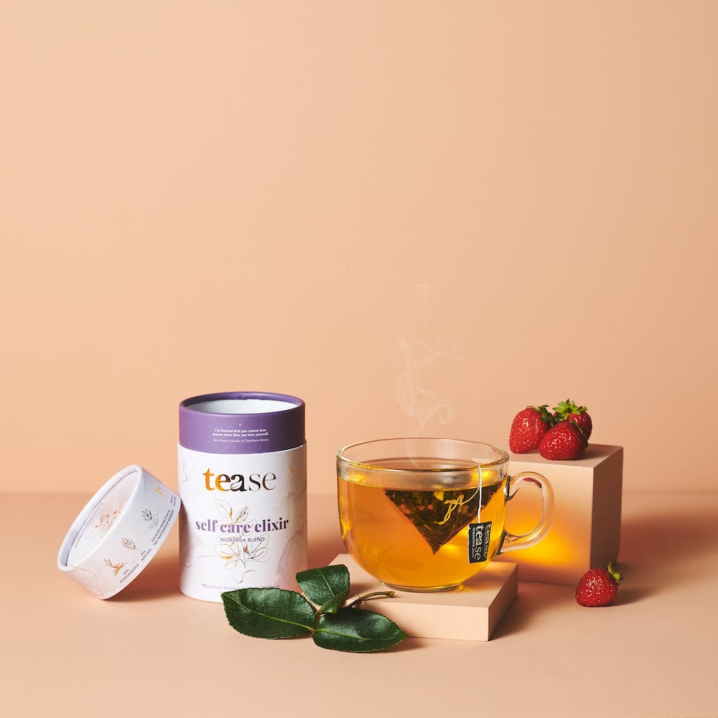 Tease Tea tube-refill > wellness > biodegradable > tea > relaxing tea > stress tea > Ayurvedic Self Care Elixir Self Care Elixir Tea | Meditation Support - Tease Wellness Blends