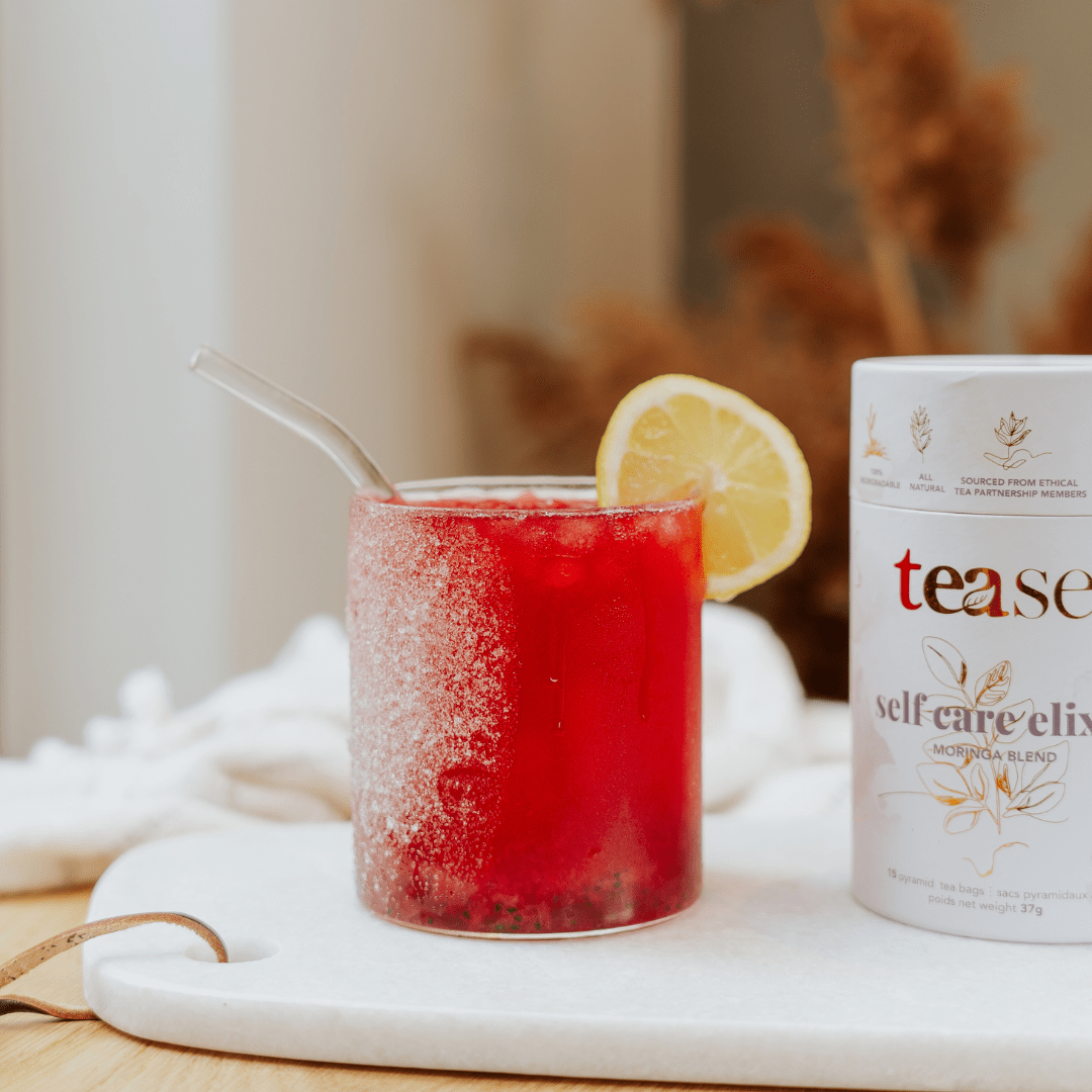 Tease Tea tube-refill > wellness > biodegradable > tea > relaxing tea > stress tea > Ayurvedic Self Care Elixir Self Care Elixir Tea | Meditation Support - Tease Wellness Blends