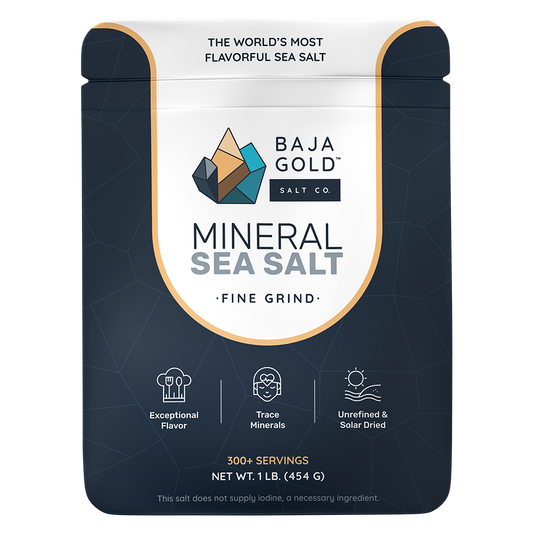 Baja Gold Signature Mineral Sea Salt - Fine Grind by Baja Gold Salt Co.