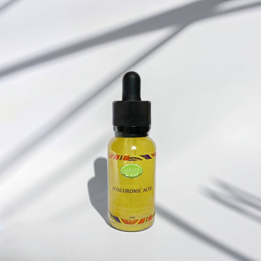 Turmeric & Vitamin C Hyaluronic Acid Serum – Brightening & Hydrating Formula