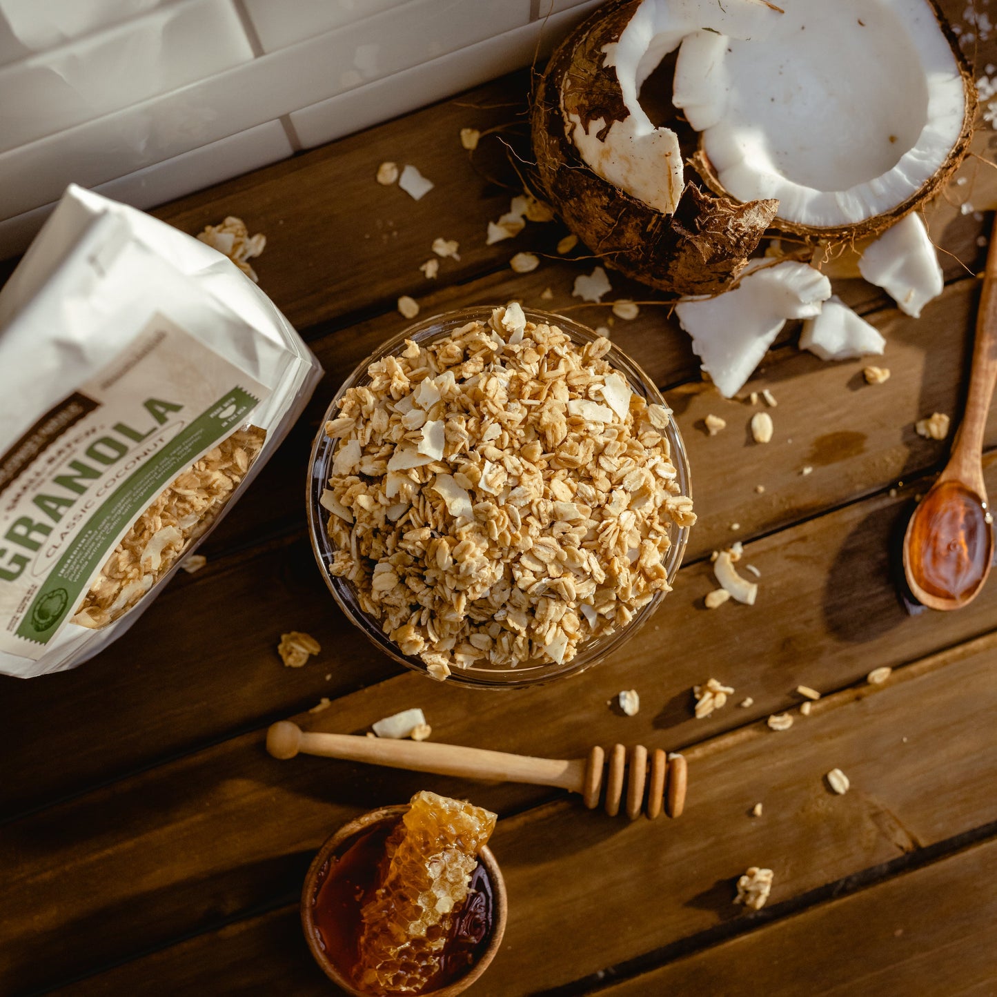 Small-Batch Sprouted Granola – Classic Coconut by Dr. Cowan's Garden