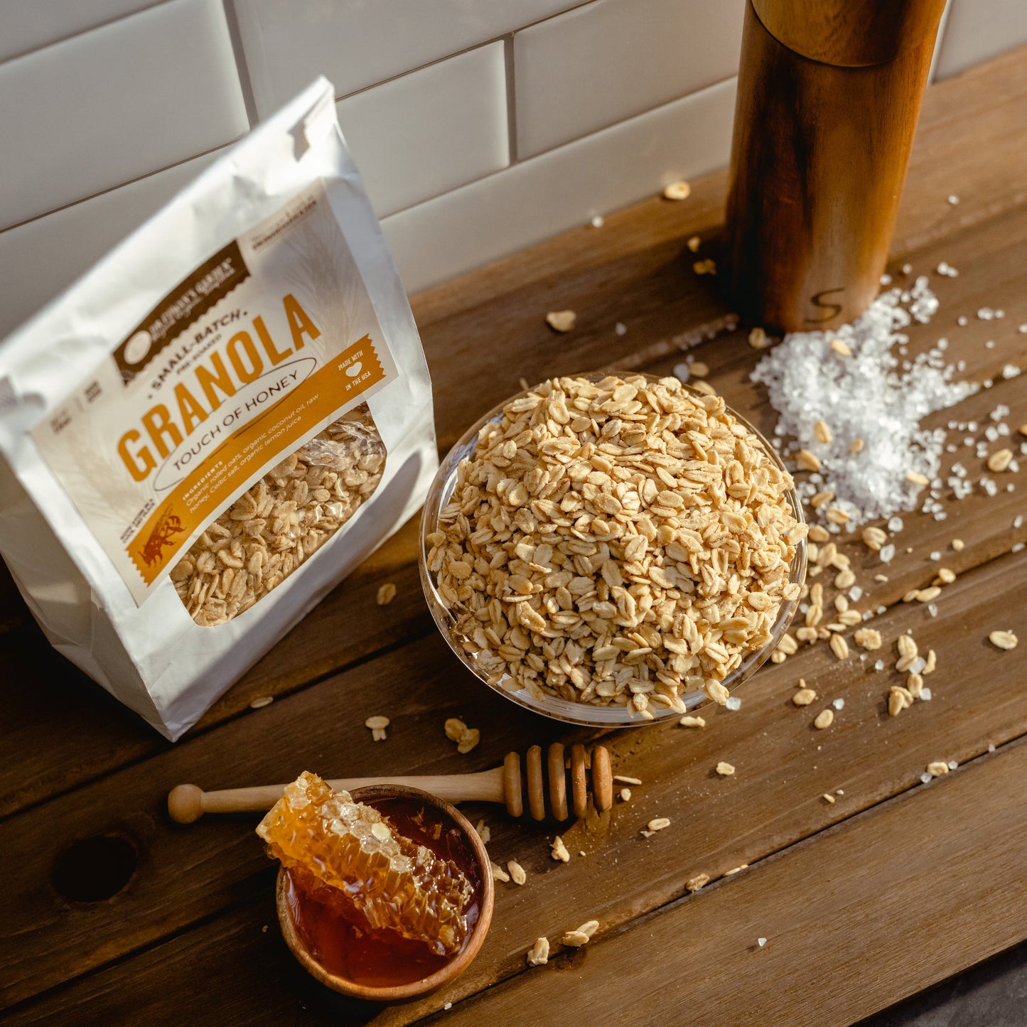 Small-Batch Sprouted Granola – Touch of Honey by Dr. Cowan's Garden