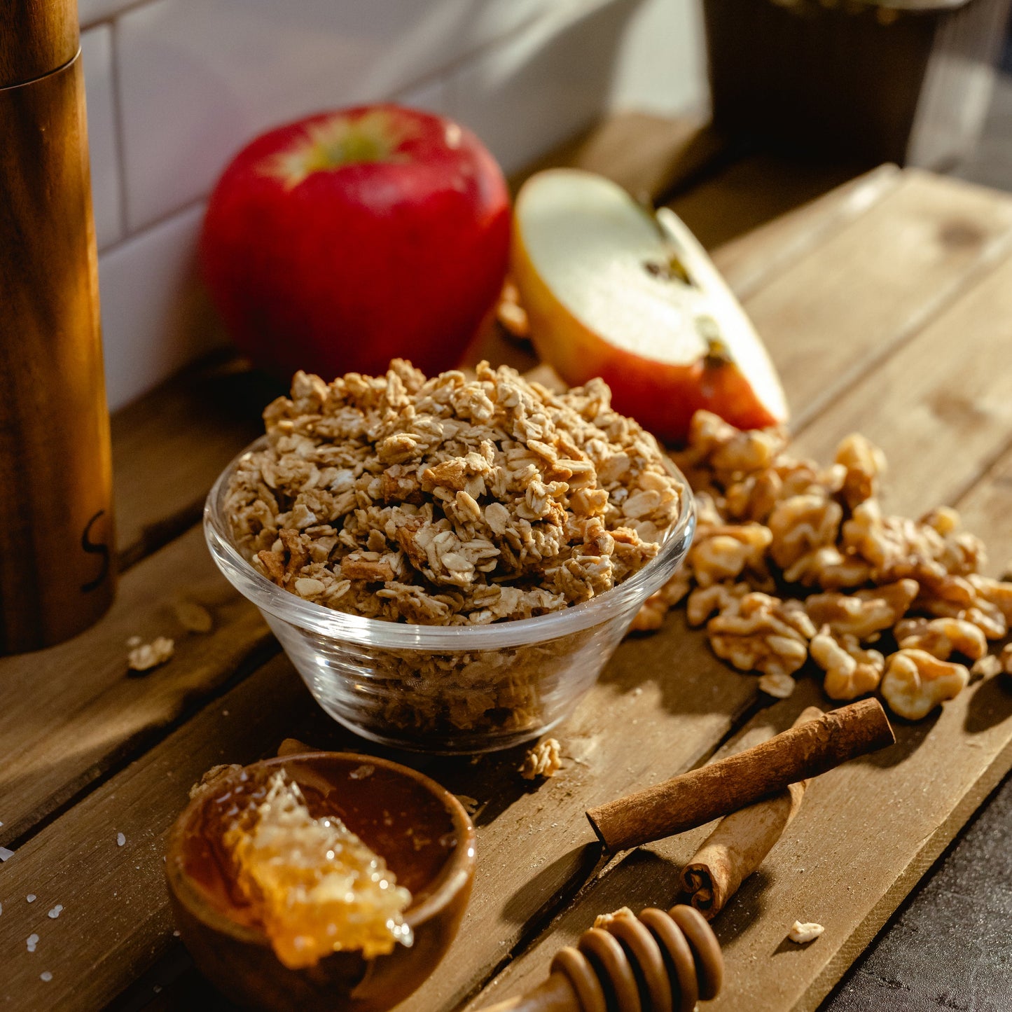 Small-Batch Sprouted Granola – Apple Walnut Crisp by Dr. Cowan's Garden