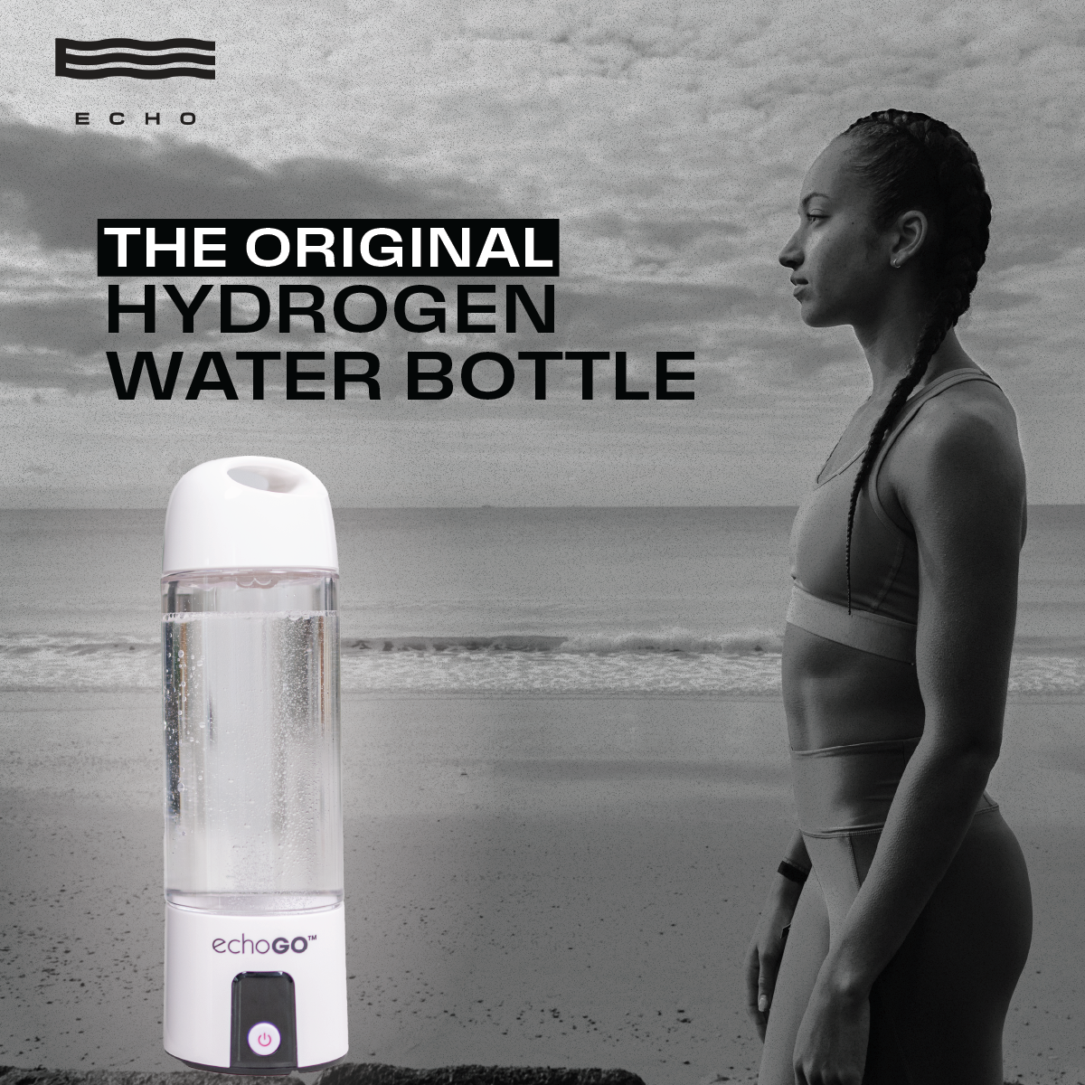 Echo Go™ Hydrogen Water Bottle by Echo Water