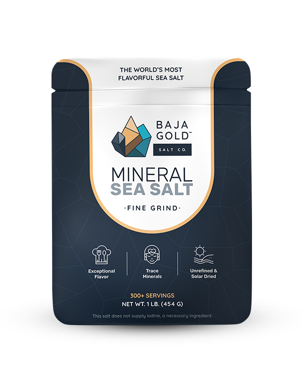 Baja Gold Signature Mineral Sea Salt - Fine Grind by Baja Gold Salt Co.