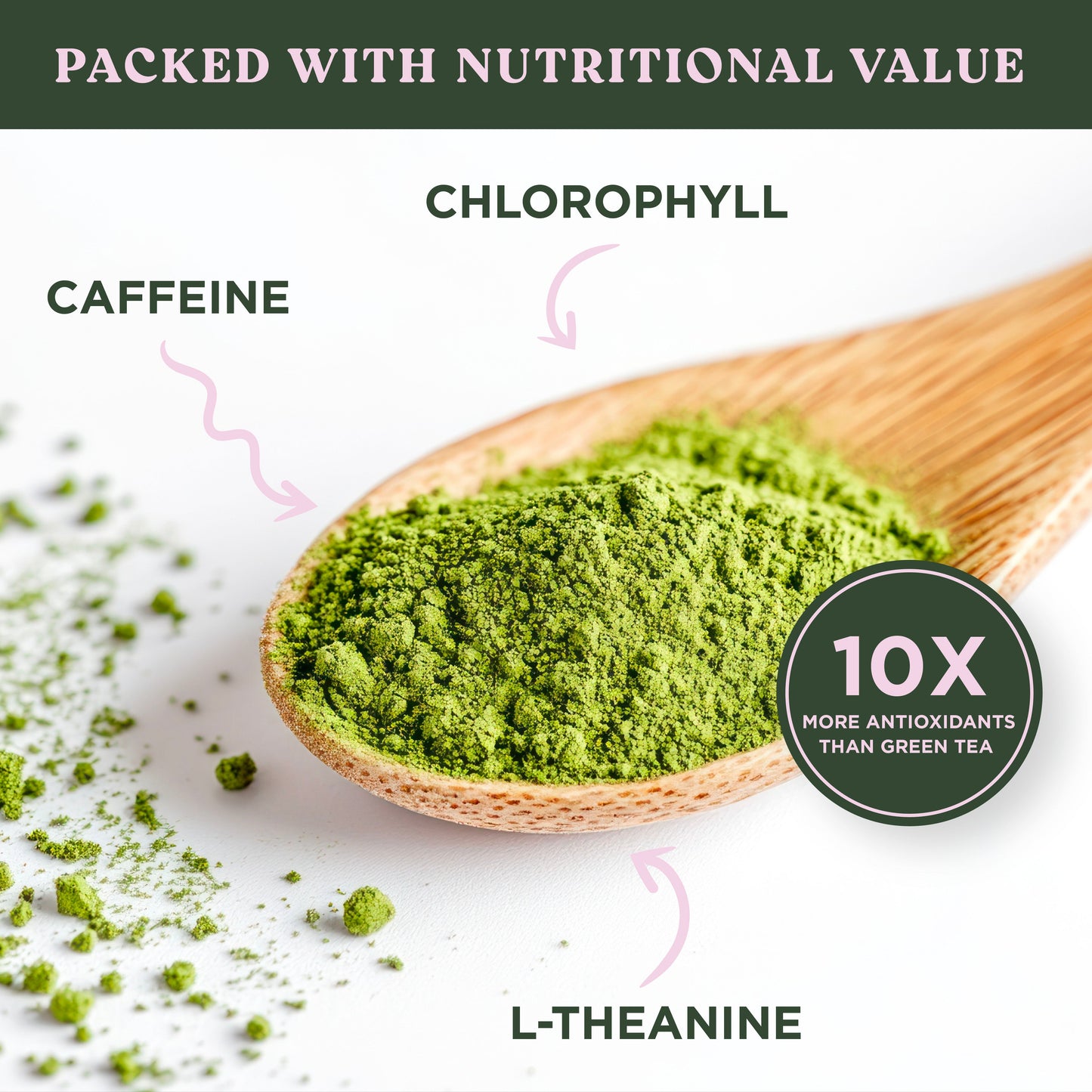 Harmony Matcha Lavender – Premium Shade-Grown Japanese Matcha, Sweetened with Organic Sugar (10 Stick Packs)