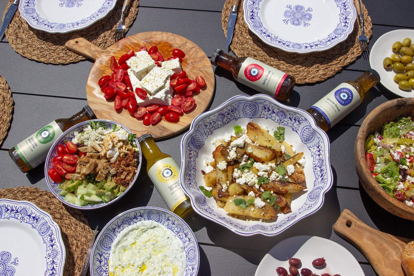 Spicy Greek Dressing & Marinade by Tommy's Foods