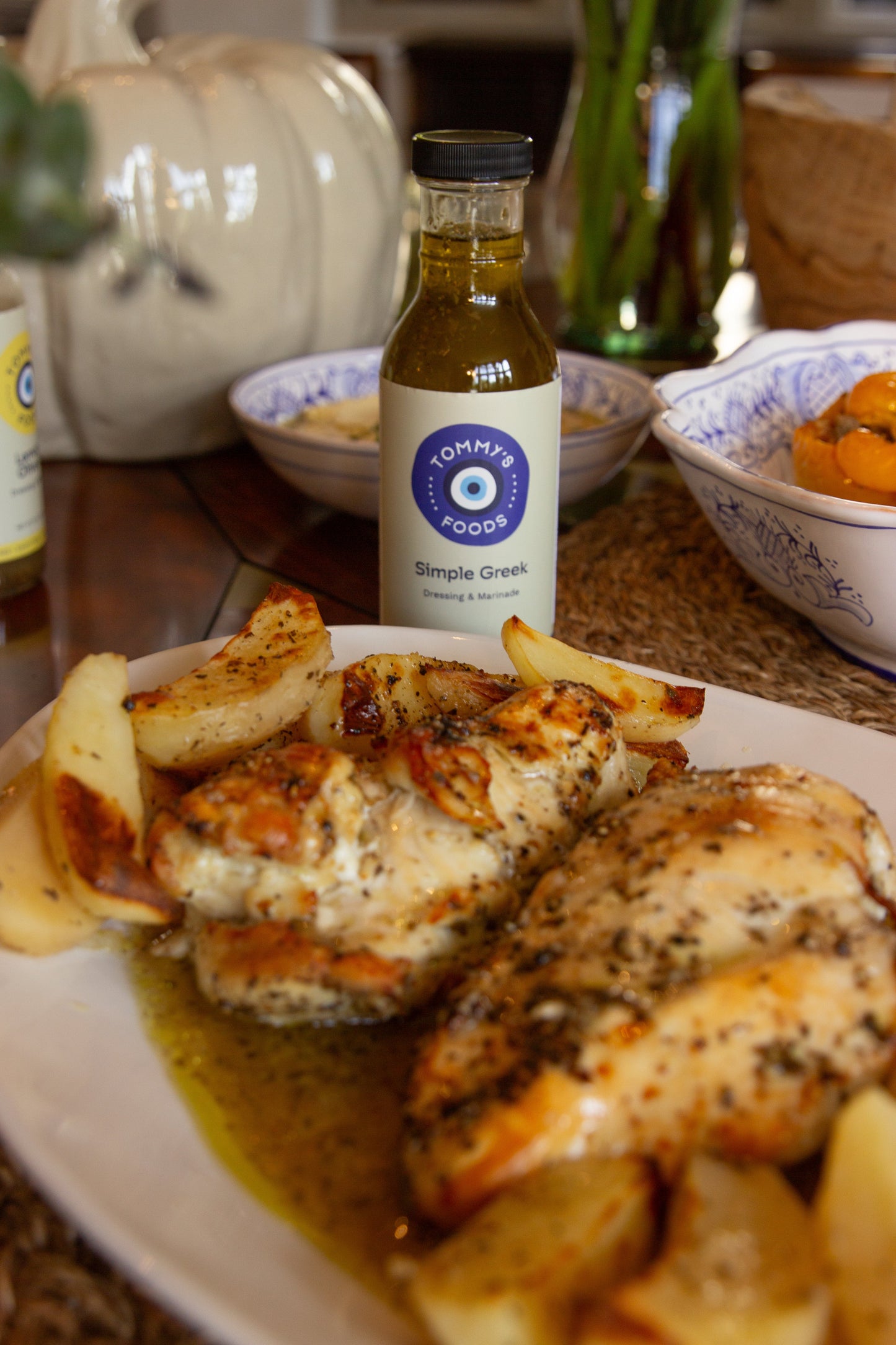 Simple Greek Dressing and Marinade by Tommy's Foods