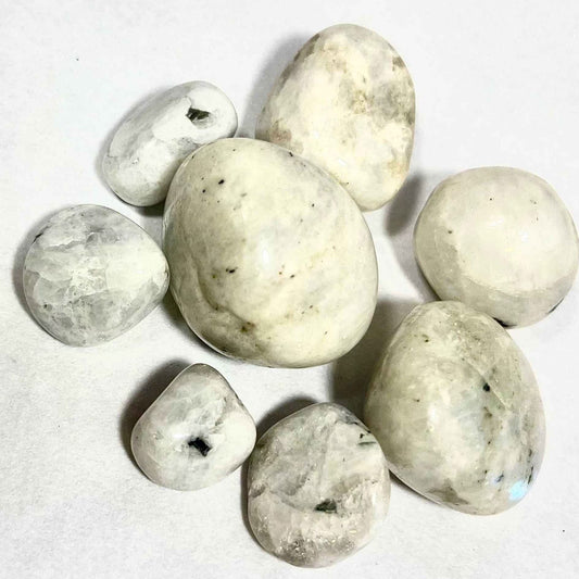 Rainbow Moonstone Tumbled Stone