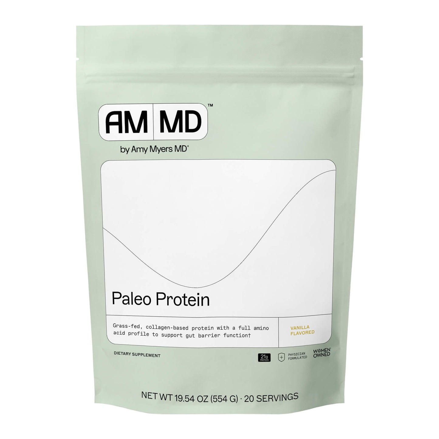 Paleo Protein Powder Vanilla Bean by AMMD