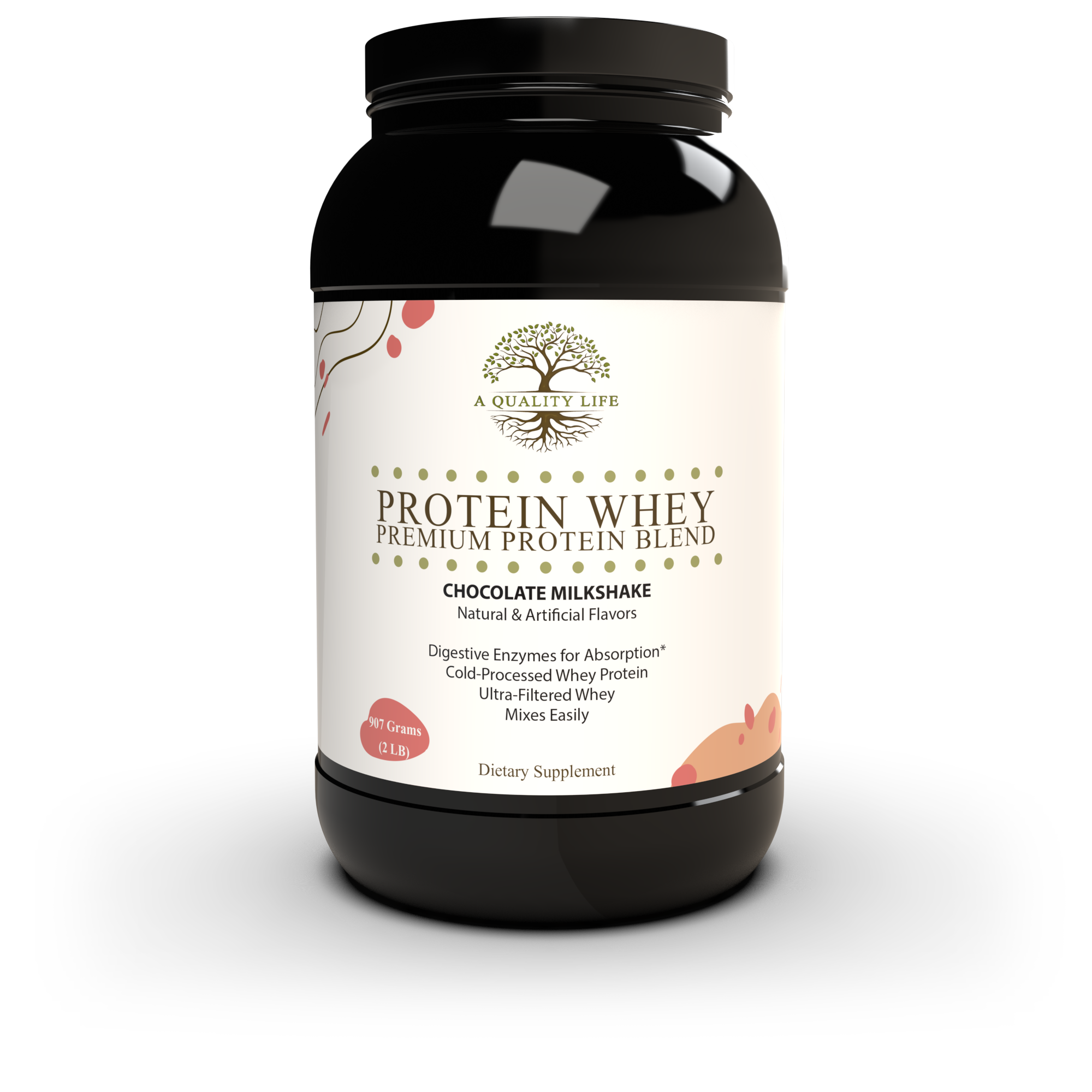 Protein Whey Premium Protein Blend Chocolate Milkshake by A Quality Li ...