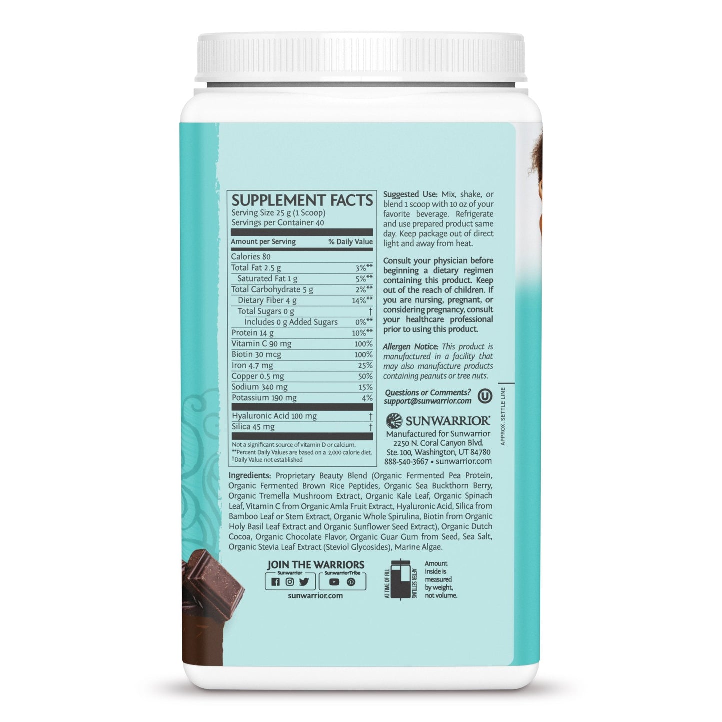 Collagen Building Protein Peptides by Sunwarrior