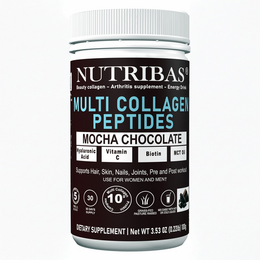 Multi Collagen Peptides Powder for Hair, Skin, Nails & Joint Support