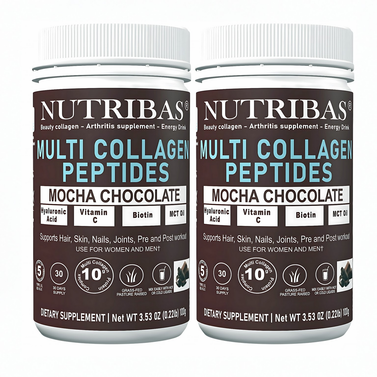 Multi Collagen Peptides Powder for Hair, Skin, Nails & Joint Support