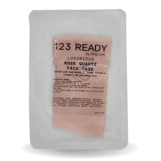 Rose Quartz Luxurious Hydrogel Face Mask - ZAQ